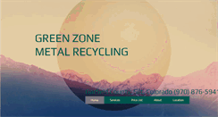 Desktop Screenshot of green-zone-recycling.com